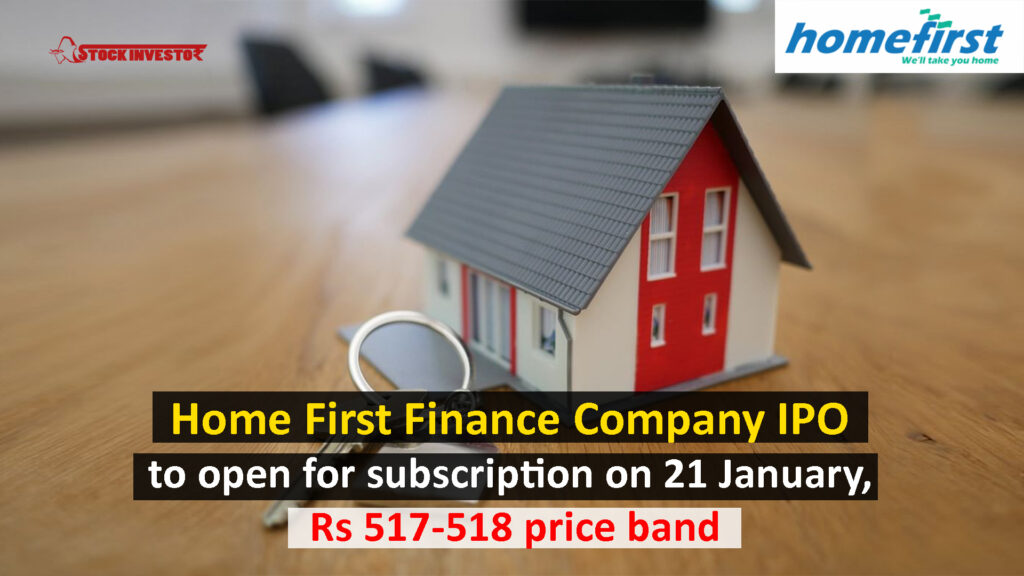 Home First Finance Company IPO